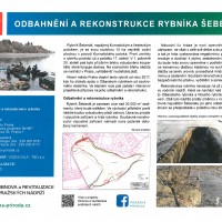 Odbahnění a rekonstrukce rybníka Šeberák