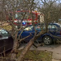 Zásah kunratických hasičů v ul. K Betáni v pátek 24.2.2017