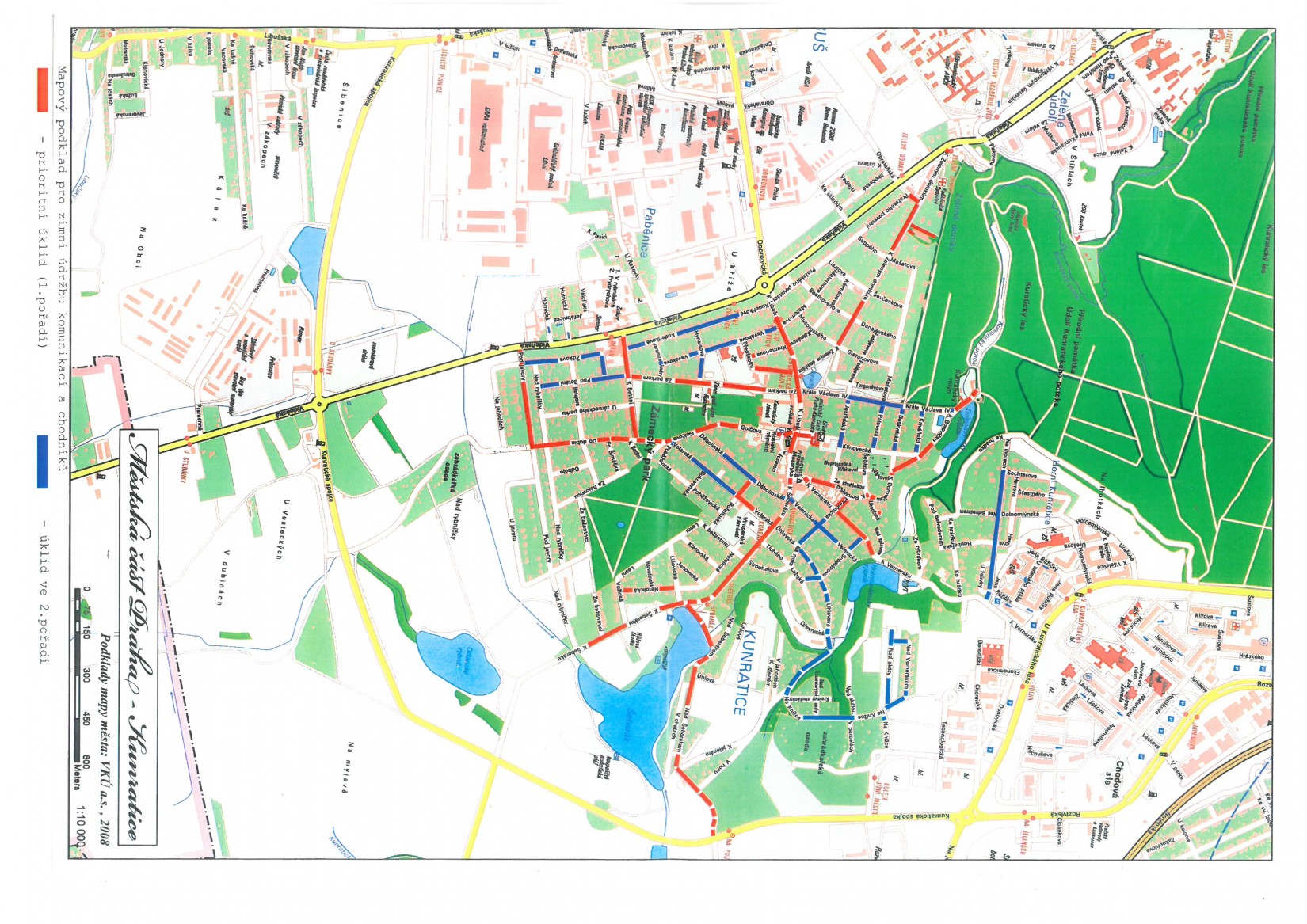 Blokové čištění komunikací od 10.4 - 13.4.2017 Blokové čištění komunikací od 10.4 - 13.4.2017