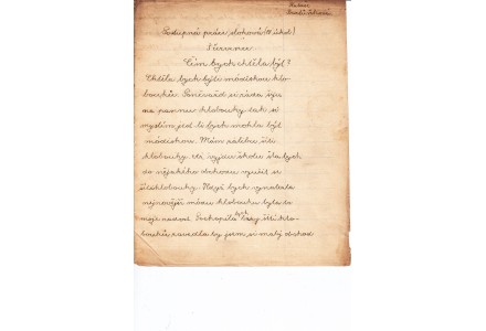 Fotografie - škola v Kunraticích