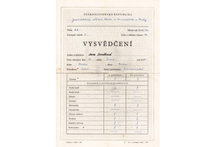 Fotografie - škola v Kunraticích