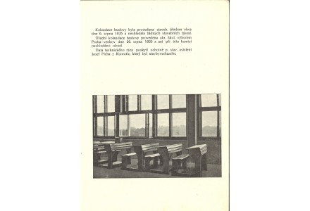 Fotografie - škola v Kunraticích