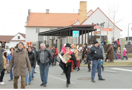 Masopustní průvod 1.3.2014