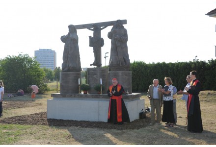 Slavnostní požehnání sousoší kalvárie 15.září 2016 v 16 hodin