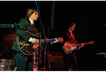 Koncert hudební skupiny-Brouci Band-The Beatles Revival dne 18.5.2014 od 16.00hod v sokolovně,K Šeberáku 161/16