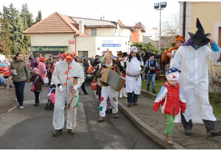 10. masopustní průvod masek
