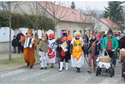 Masopustní průvod masek