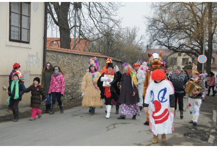 Masopustní průvod masek