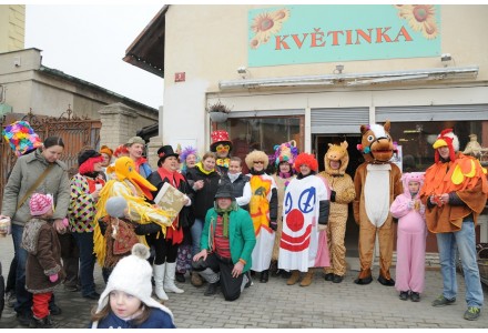 Masopustní průvod masek
