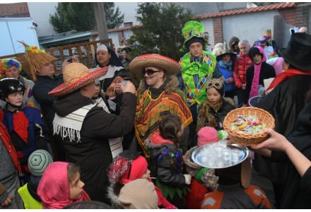 11 masopustní průvod masek v sobotu 25.2.2017
