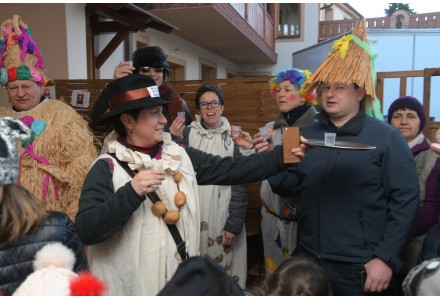 11 masopustní průvod masek v sobotu 25.2.2017