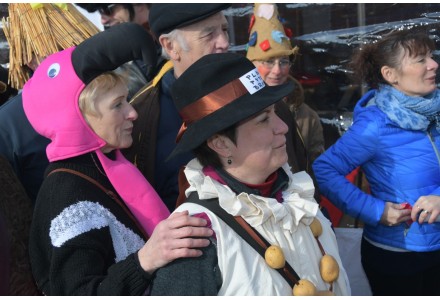 11 masopustní průvod masek v sobotu 25.2.2017