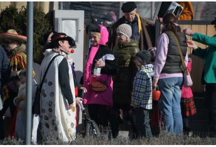 11 masopustní průvod masek v sobotu 25.2.2017