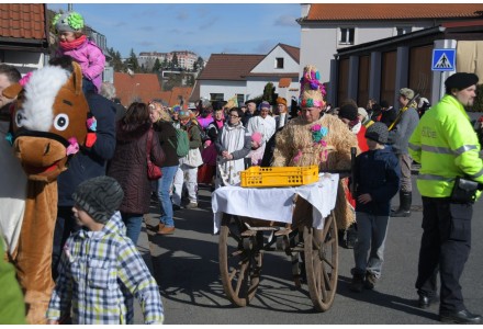 11 masopustní průvod masek v sobotu 25.2.2017