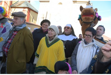 11 masopustní průvod masek v sobotu 25.2.2017