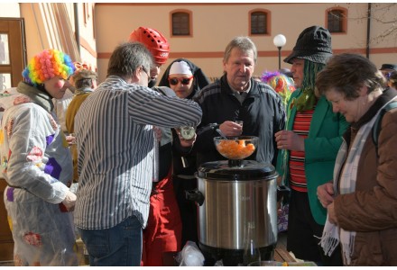 11 masopustní průvod masek v sobotu 25.2.2017