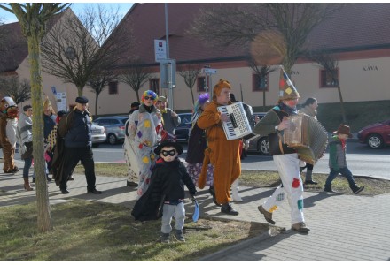 11 masopustní průvod masek v sobotu 25.2.2017