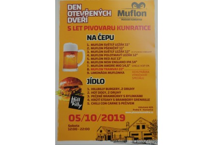 Den otevřených dveří Pivovaru Kunratice