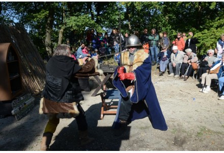 Nový hrad slavnostní otevření po sananci