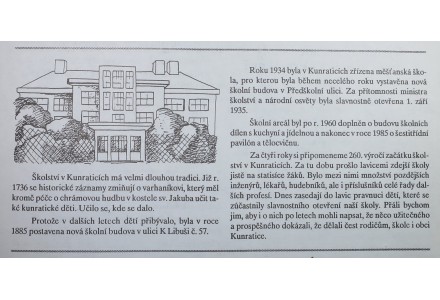 Fotografie - škola v Kunraticích