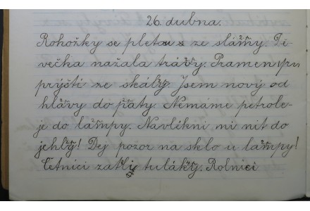 Fotografie - škola v Kunraticích