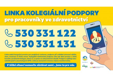 Info leták pro zdravotnický personál