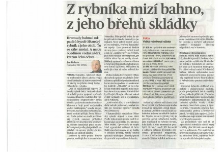 Začaly práce na úpravách kunratických rybníků