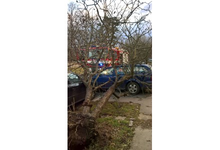 Zásah kunratických hasičů v ul. K Betáni v pátek 24.2.2017